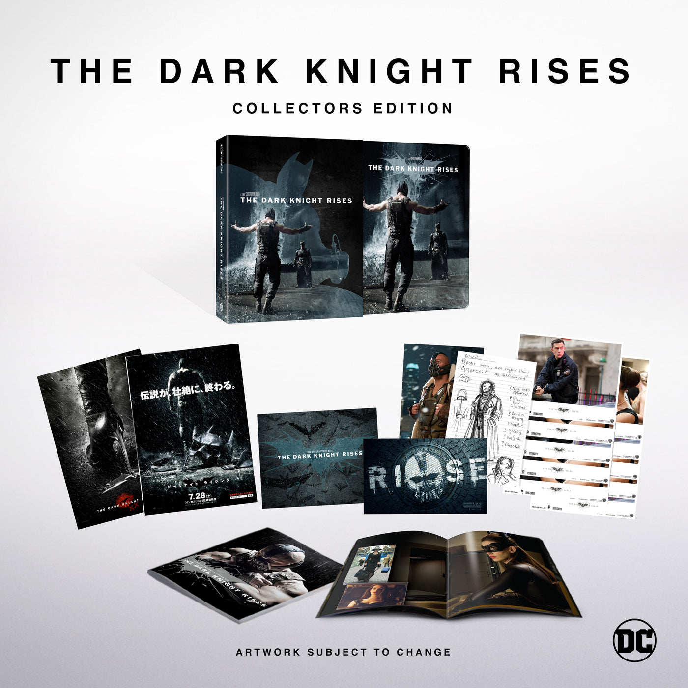 The Dark Knight Rises Ultimate Collector's Edition 4K Ultra HD Steelbo –  Warner Bros. Shop - UK