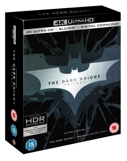 The Dark Knight Trilogy [Batman] (4K Ultra HD) (2012) – Warner Bros. Shop -  UK