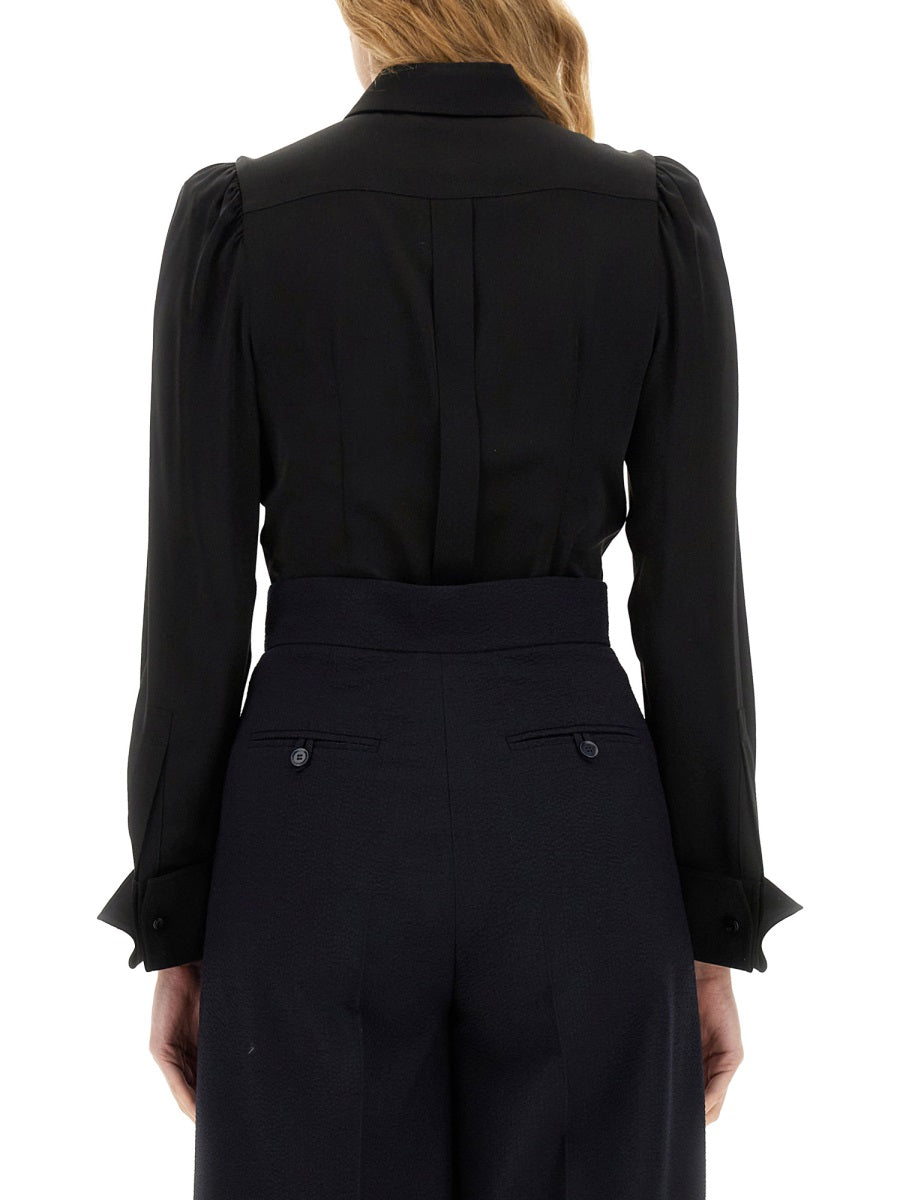 Max Mara Women's Shirt With Bow