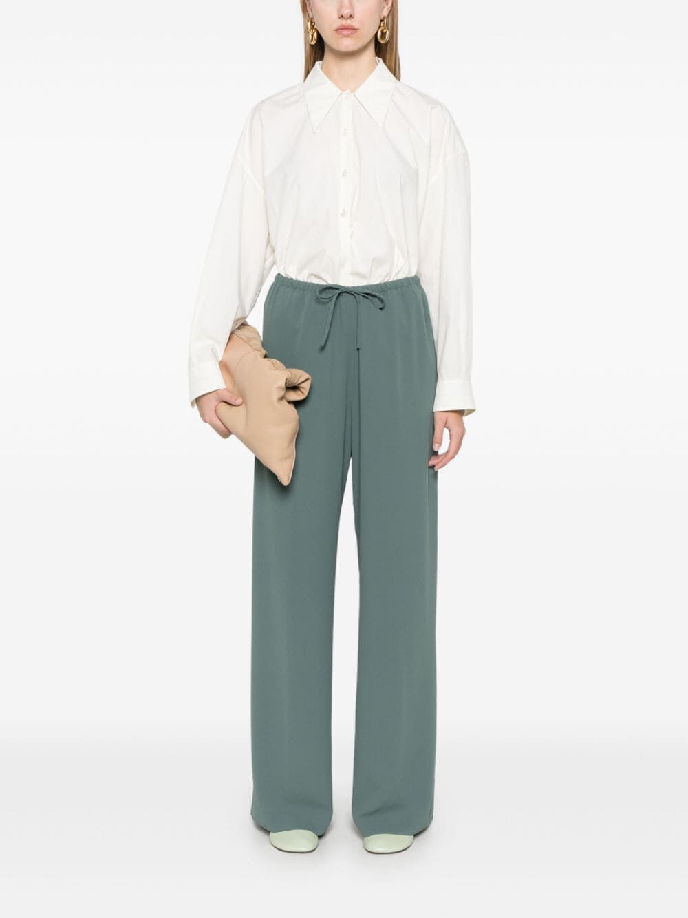 Dries Van Noten Drawstring Casual Pants