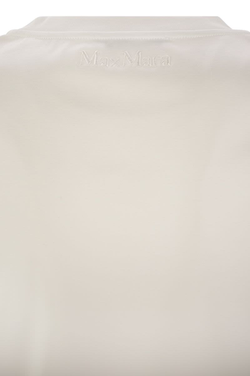 Max Mara Logo Embroidered Crewneck T-shirt