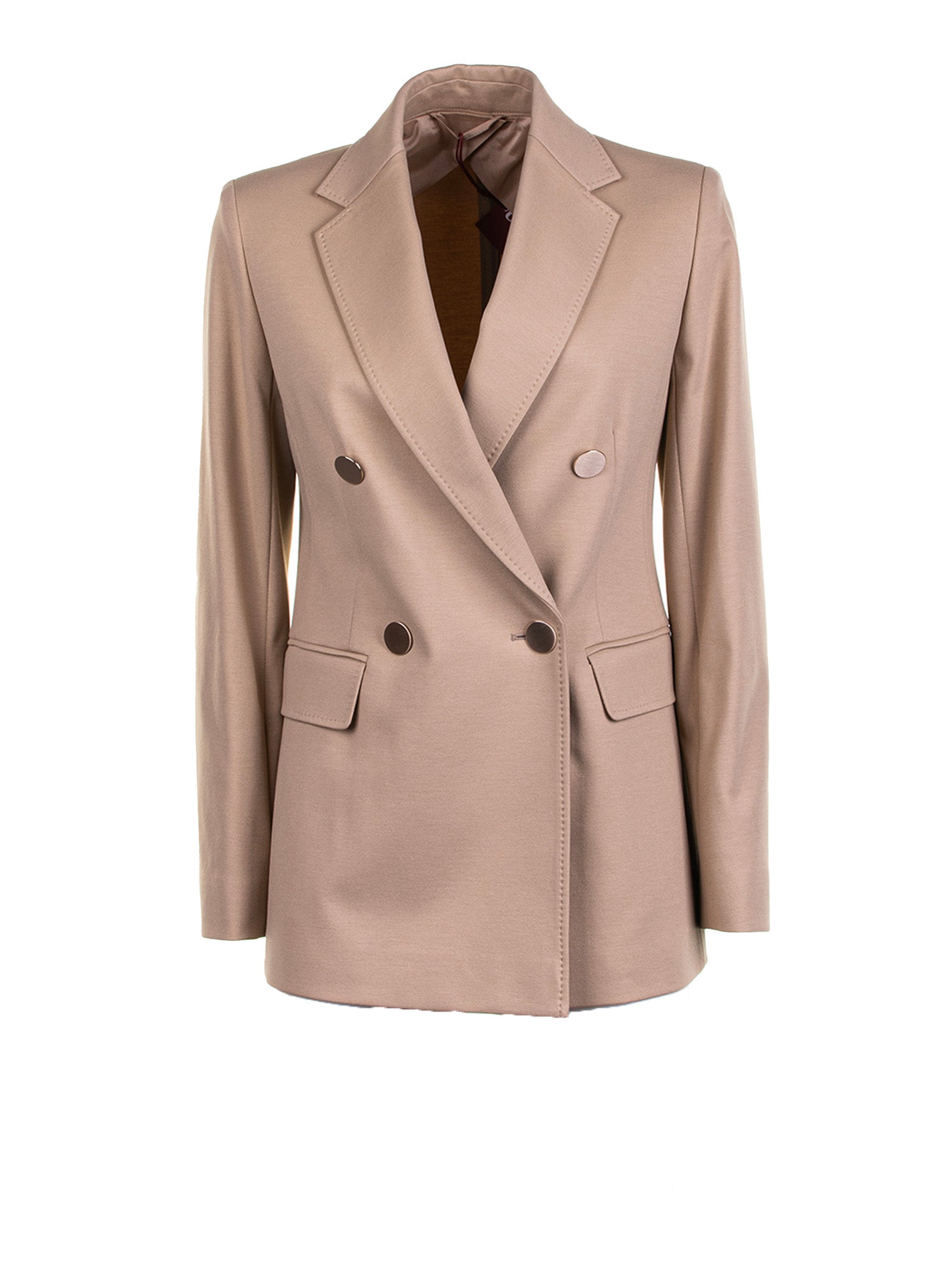 Max Mara Studio Double-breasted Jersey Blazer