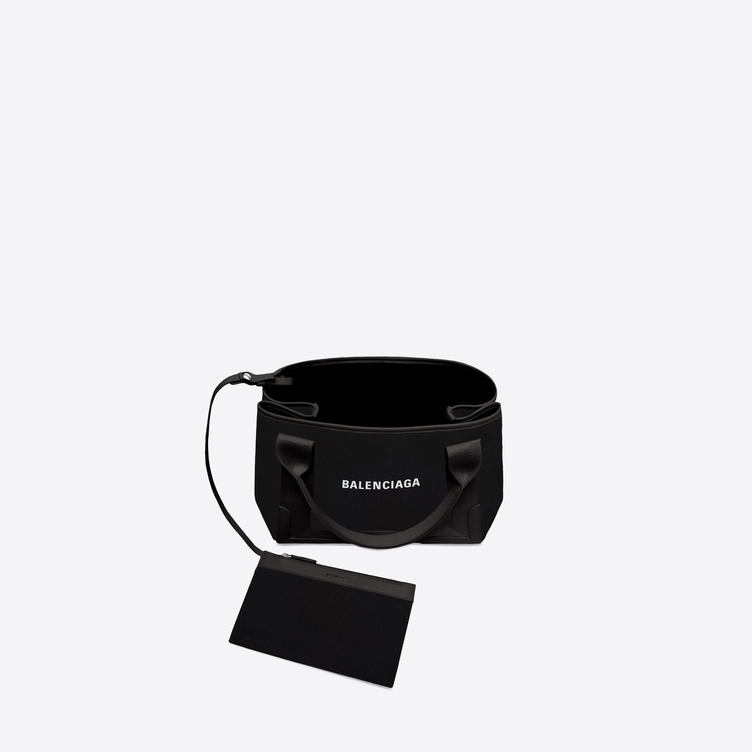Balenciaga Borsa Cabas Navy Xs Da Donna In Nero