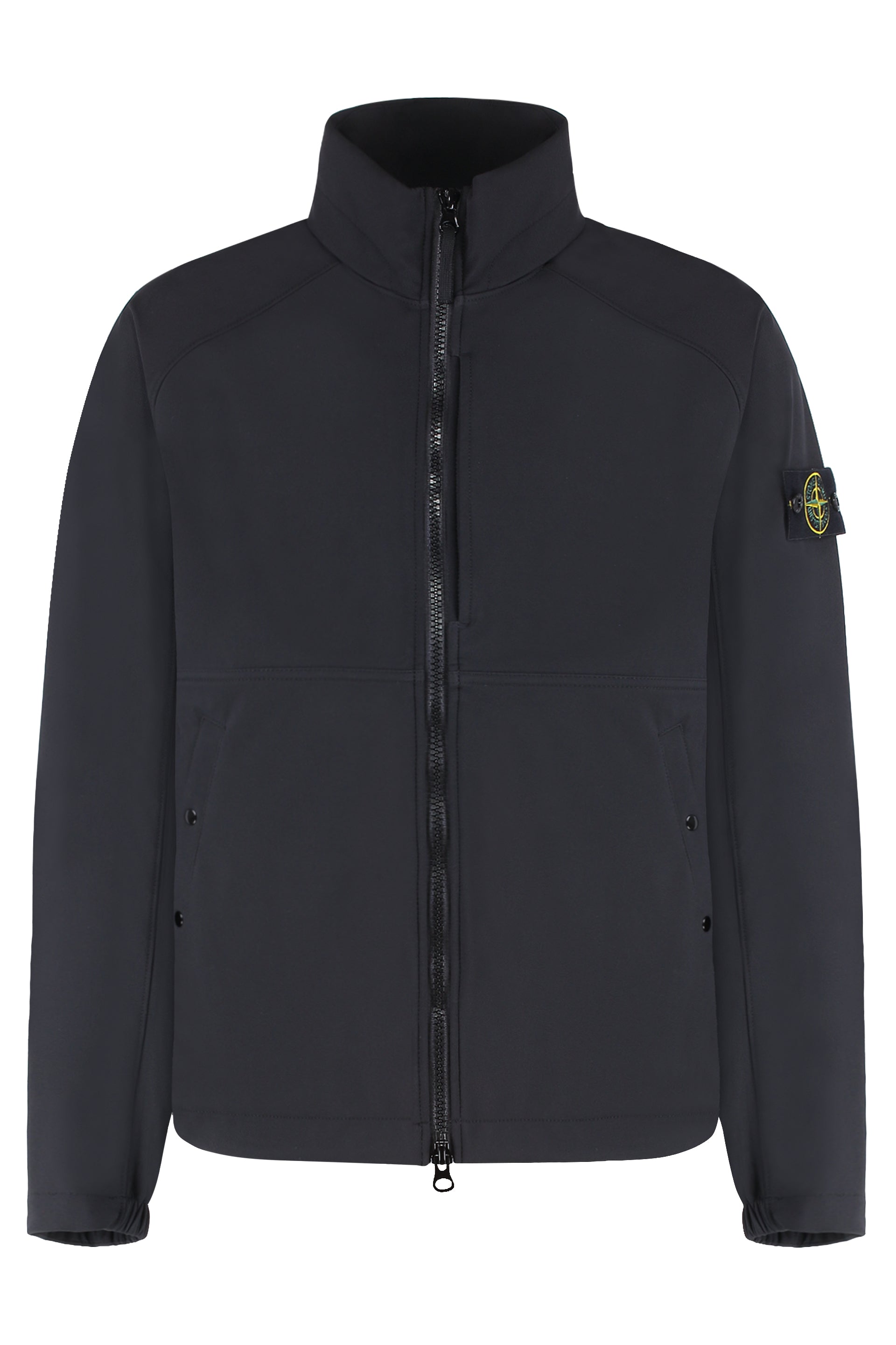 Stone Island Coat Technical Fabric Drawstring Adjustable