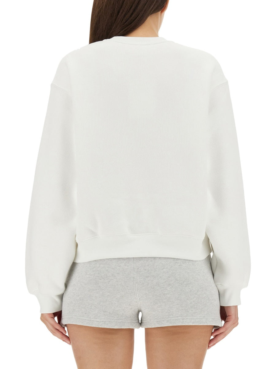 Alexander Wang T T By Alexander Wang Embossed Logo T-shirt