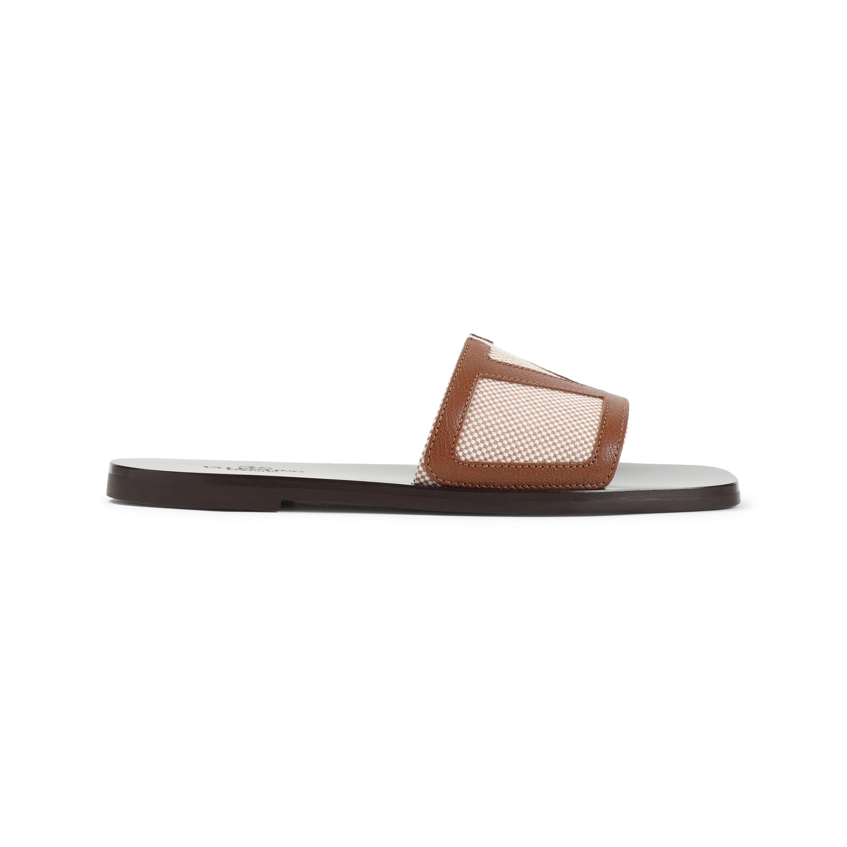 Valentino Garavani Superstar Slide Slipper With Vlogo Detail And Premium Materials