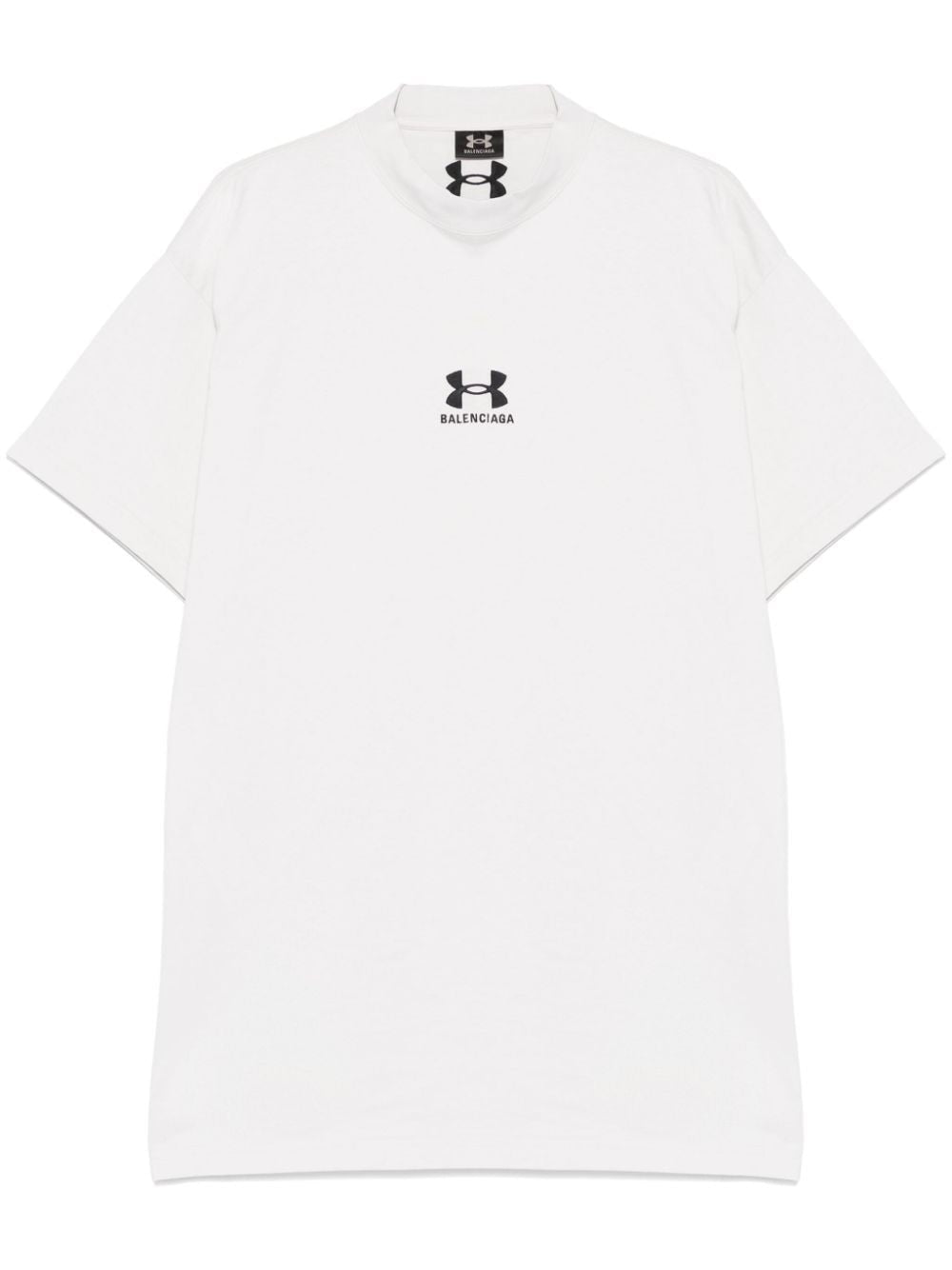 Balenciaga Chalk Cottonx Under Armour Oversize T-shirt