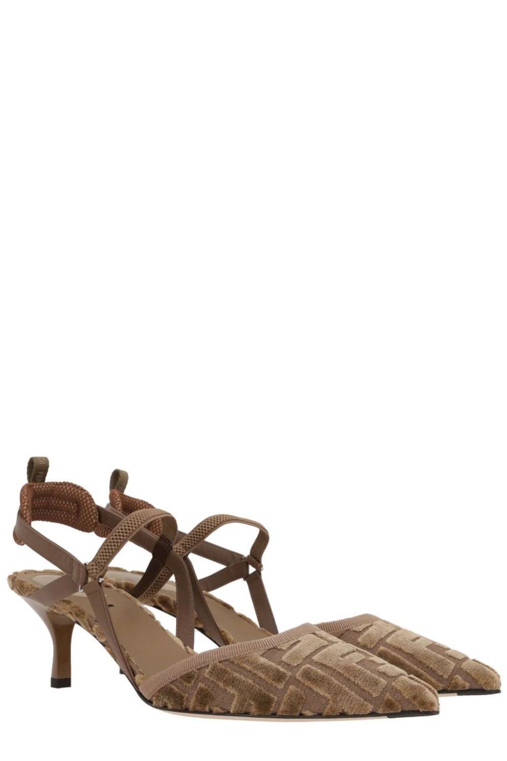 Fendi Kitten Tess.ff Vellut+vit+elas