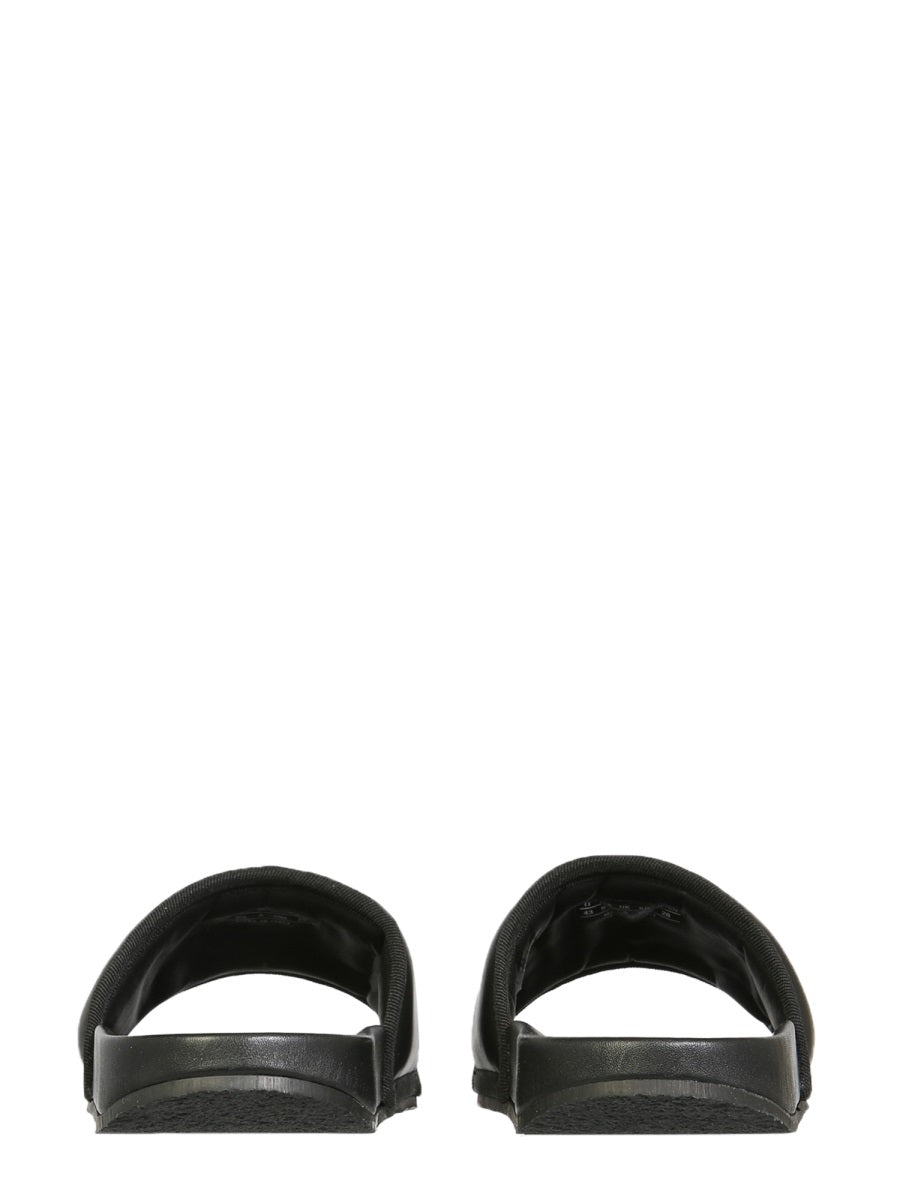 Ambush 10mm Quilted Leather Slide Sandals