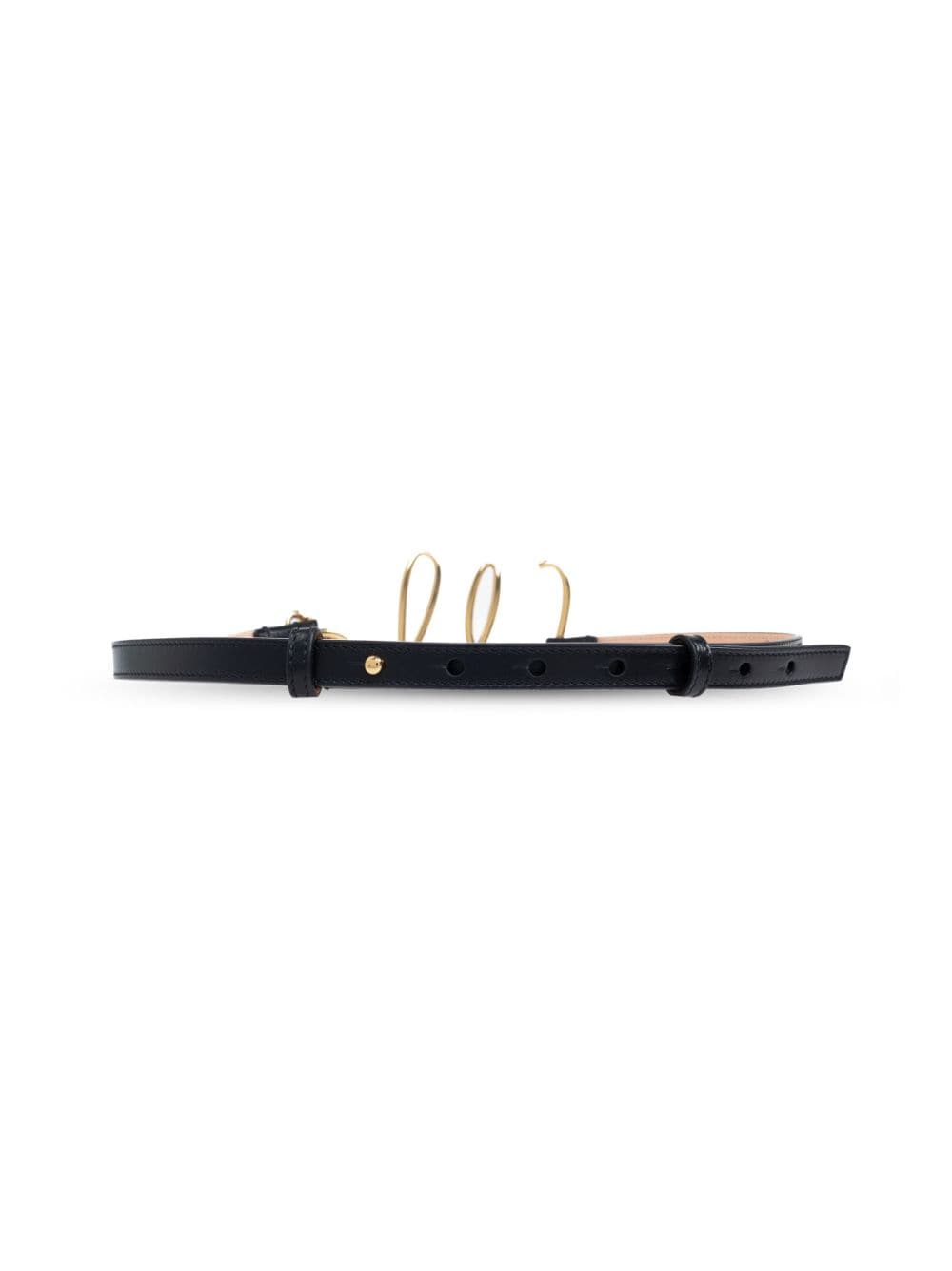 Chloé Iconic Leather Belt Gold-tone Hardware