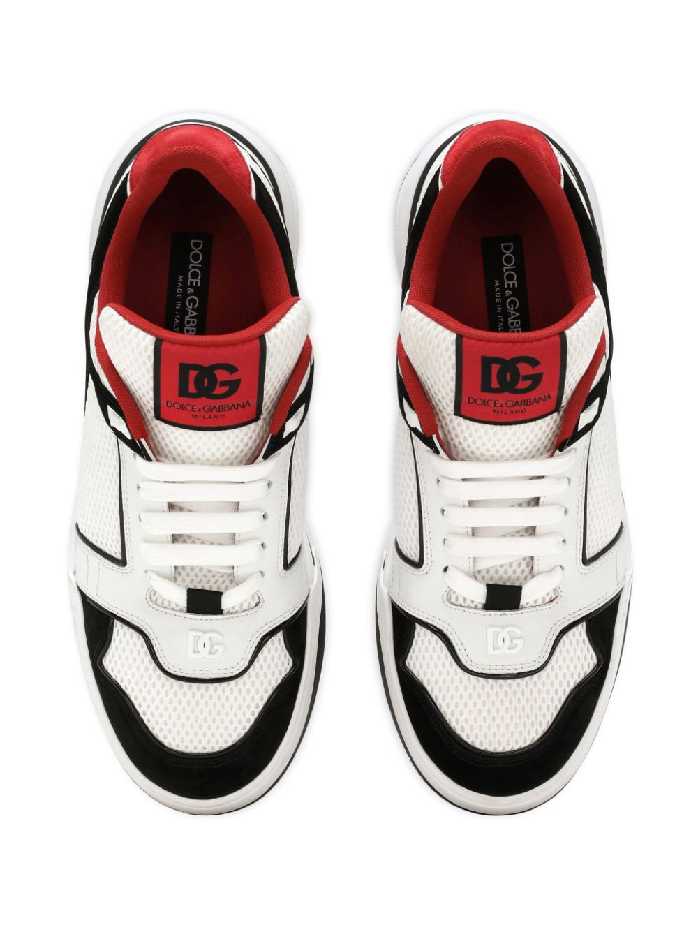 Dolce & Gabbana Modern Low-top Sneakers Contrasting Panels