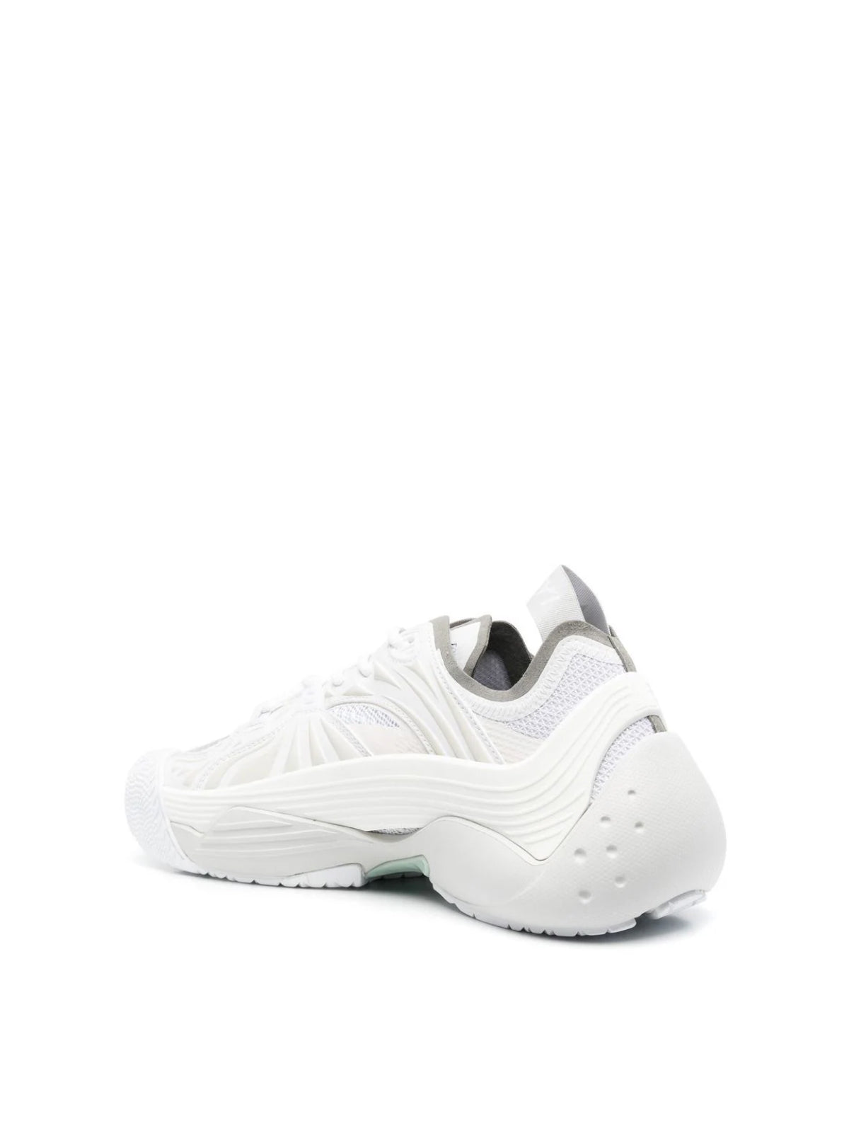 Lanvin Flash-x Mesh Upper Sneakers With Textured Panels