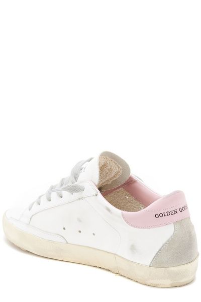 Golden Goose Distressed Canvas Sneakers