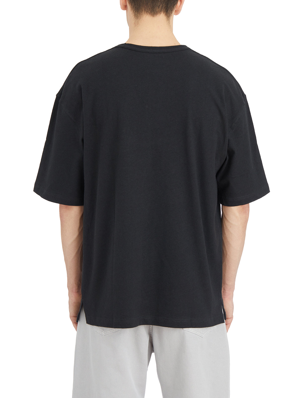Lemaire Round Neck T-shirt With Short Sleeves And Chest Pocket