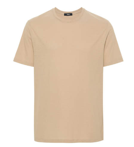 Herno Crew-neck Cotton T-shirt