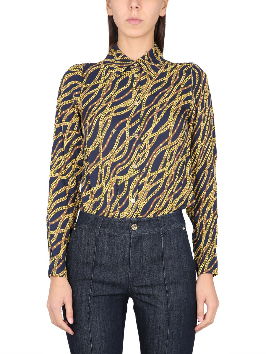 Michael Michael Kors Chain Button Down Shirt