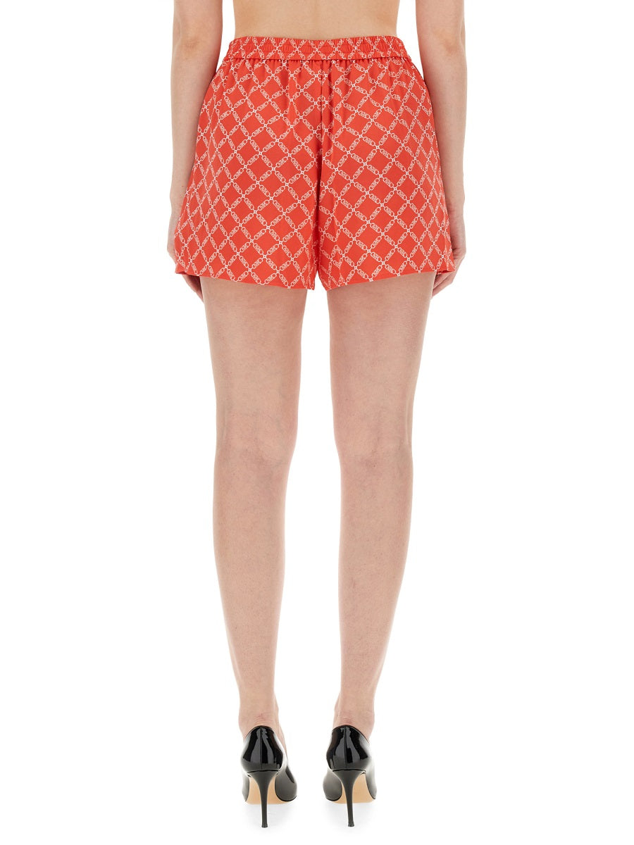 Michael Michael Kors Michael Kors Monogram Pattern Shorts