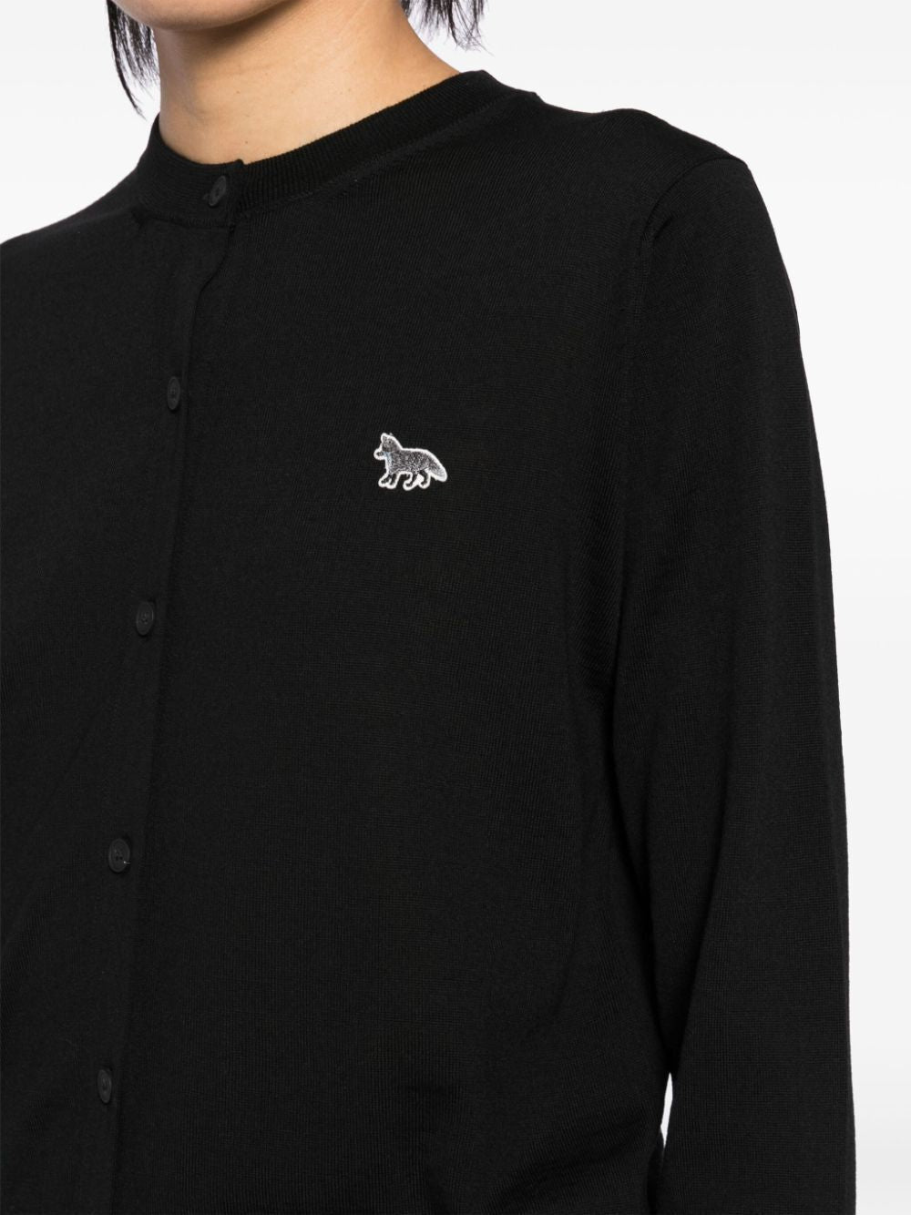 Maison Kitsuné Merino Wool Cardigan