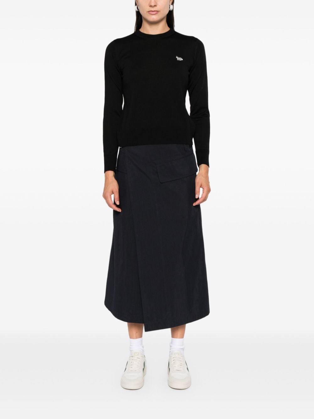 Maison Kitsuné Baby Fox-patch Sweater