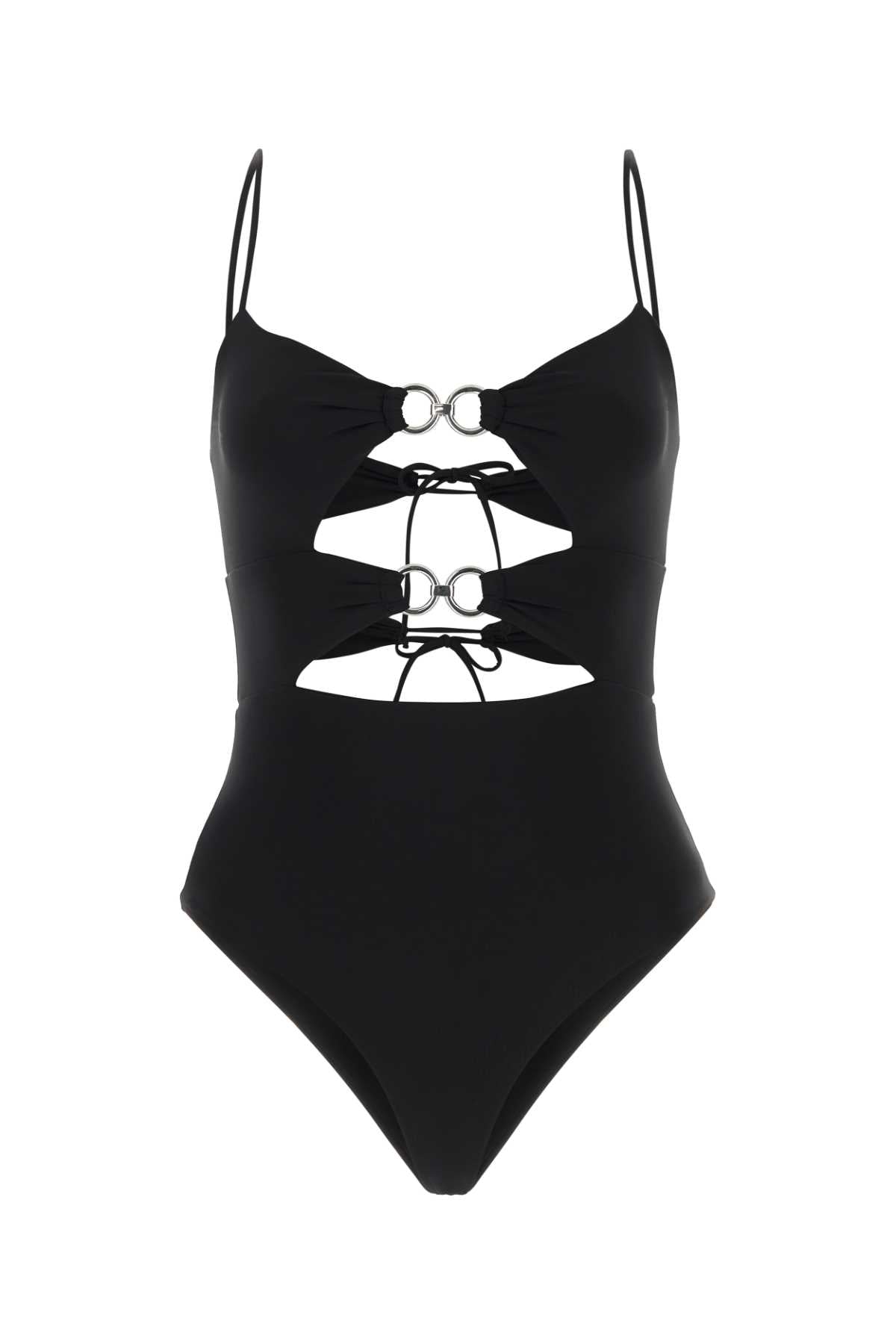 Nensi Dojaka One-piece Draped Swimsuit
