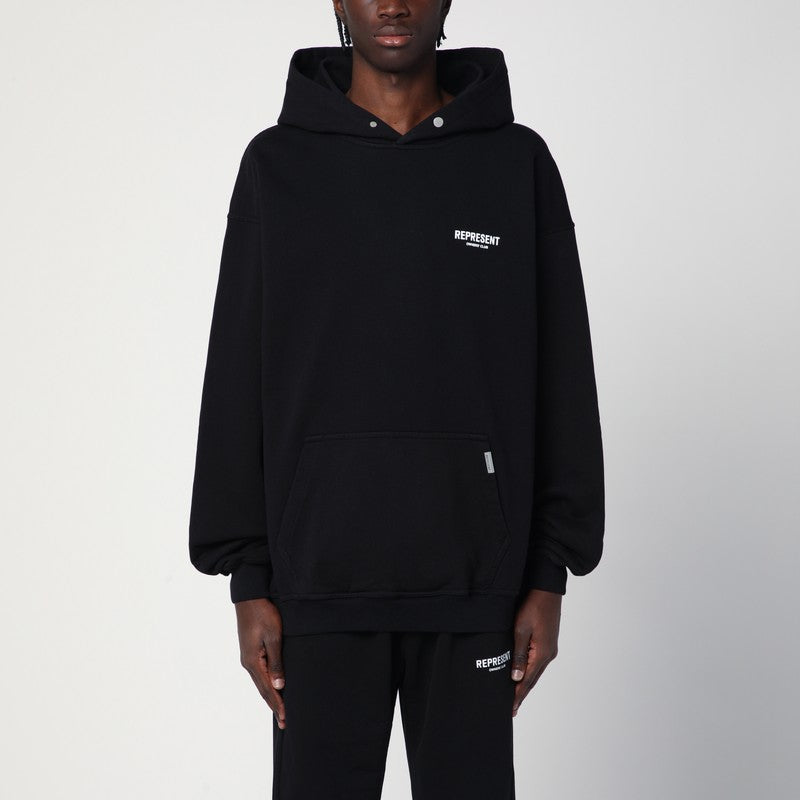 Represent Oversized Logo Hooded Sweatshirt