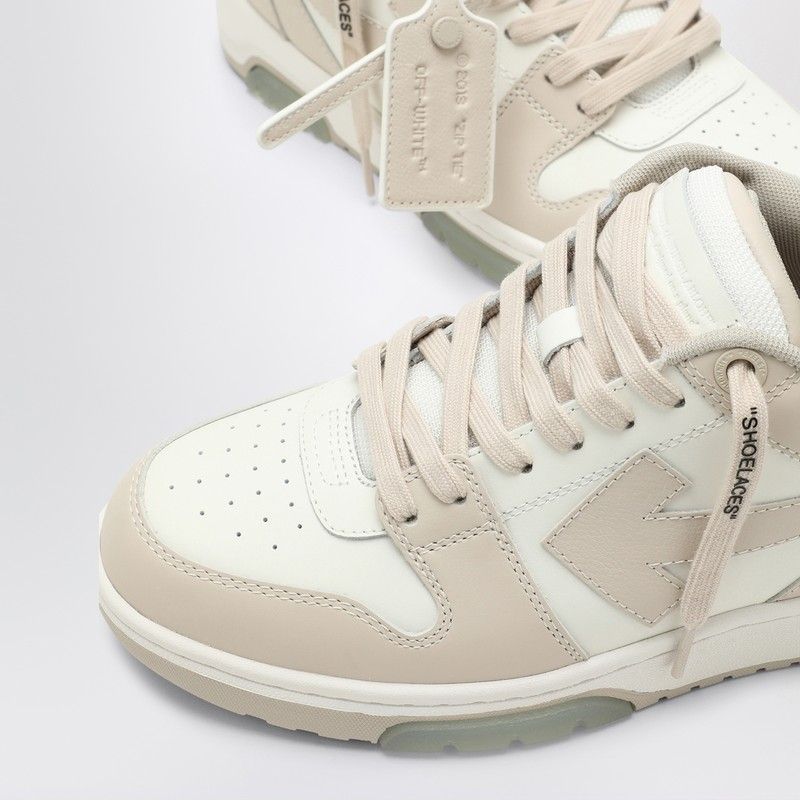 Off-white Out Of Office Leather Sneakers
