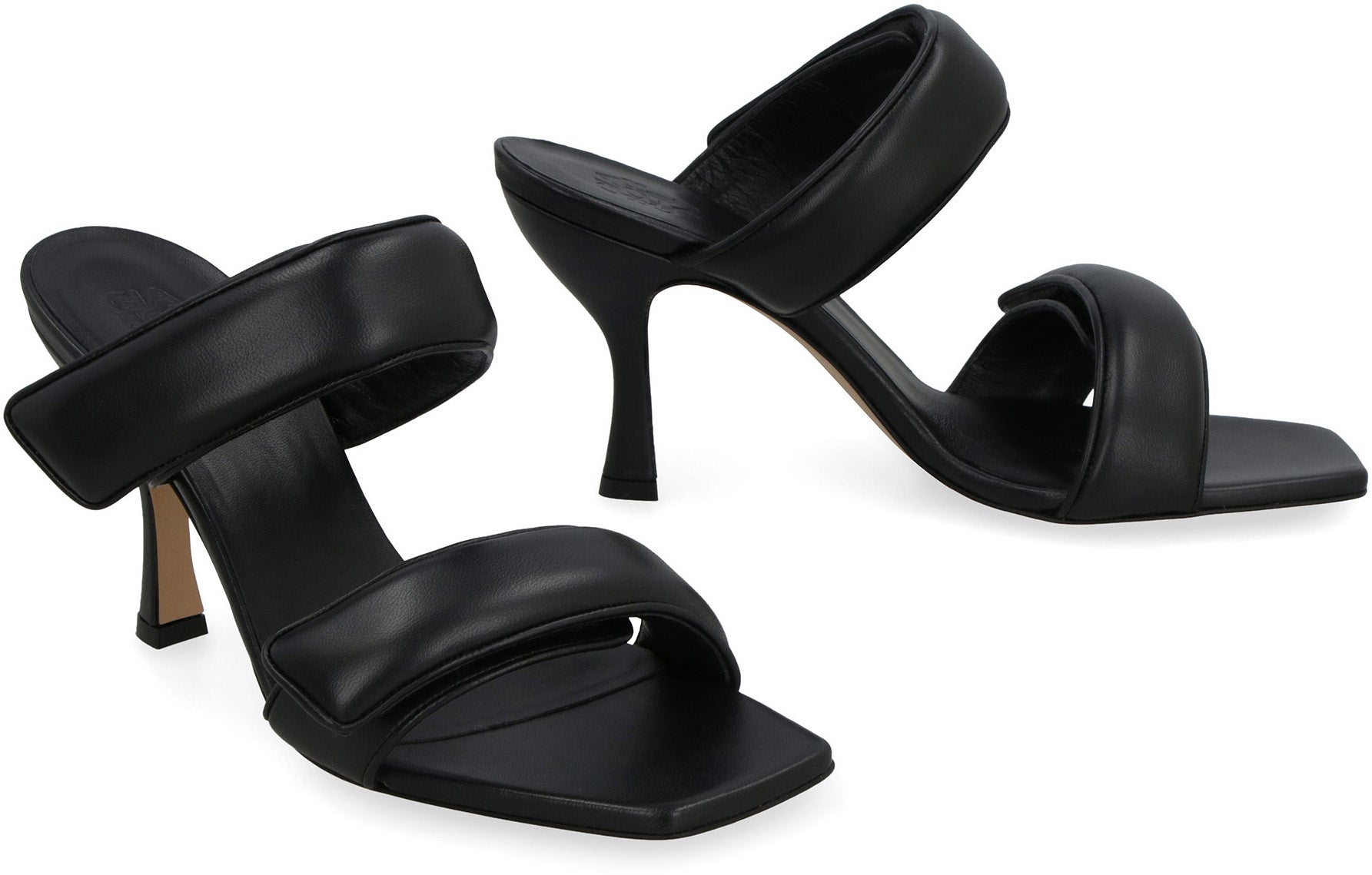 Gia Borghini Black Pernille Teisbaek Edition Perni 03 Heeled Sandals