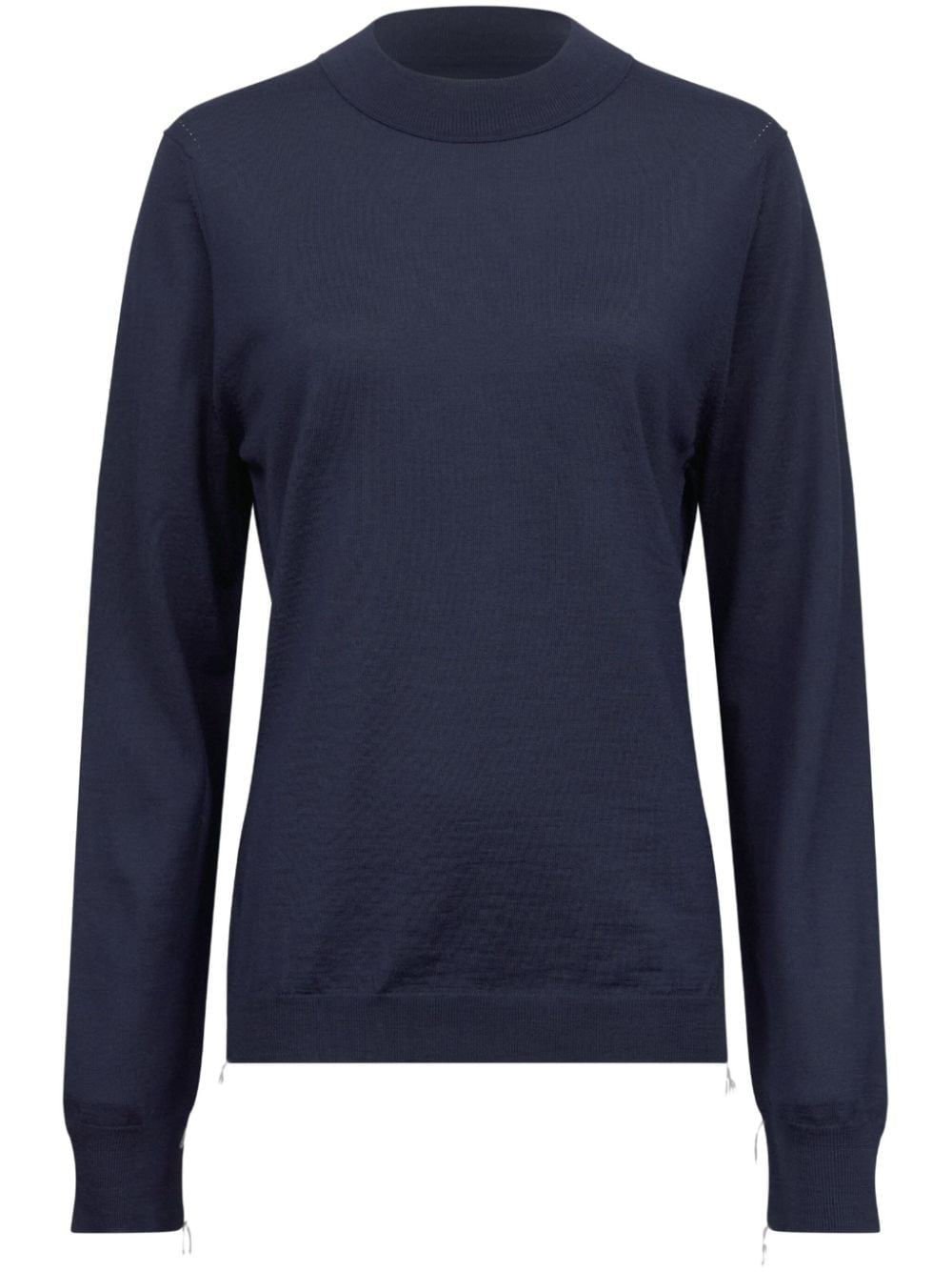 Maison Margiela Midnight Blue Wool Sweater