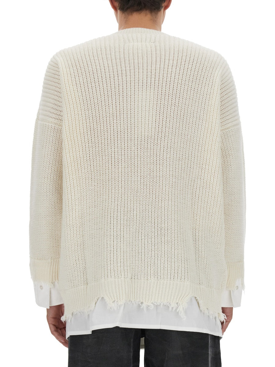 Mm6 Maison Margiela Mm6 By Maison Margiela Shirt Bottom Sweater