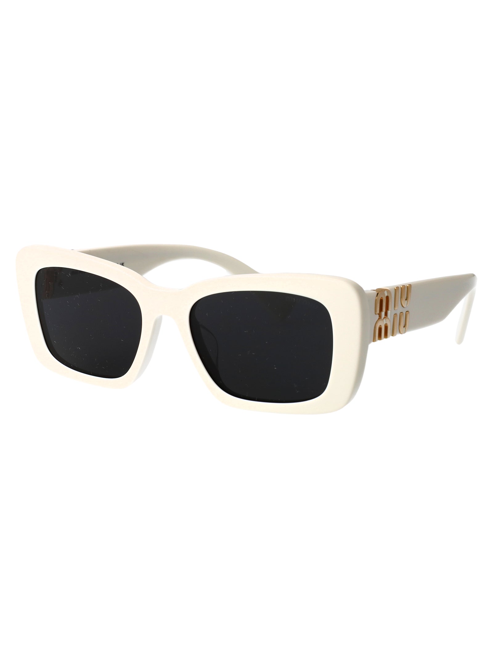 Miu Miu Bianco Acetate Sunglasses