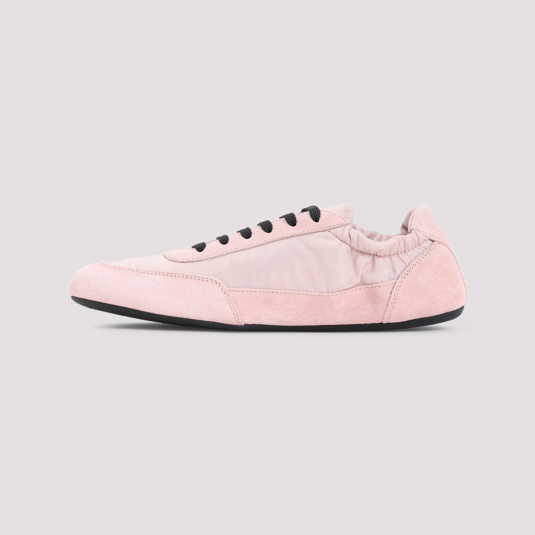 Prada Logoed Sneakers In Pink