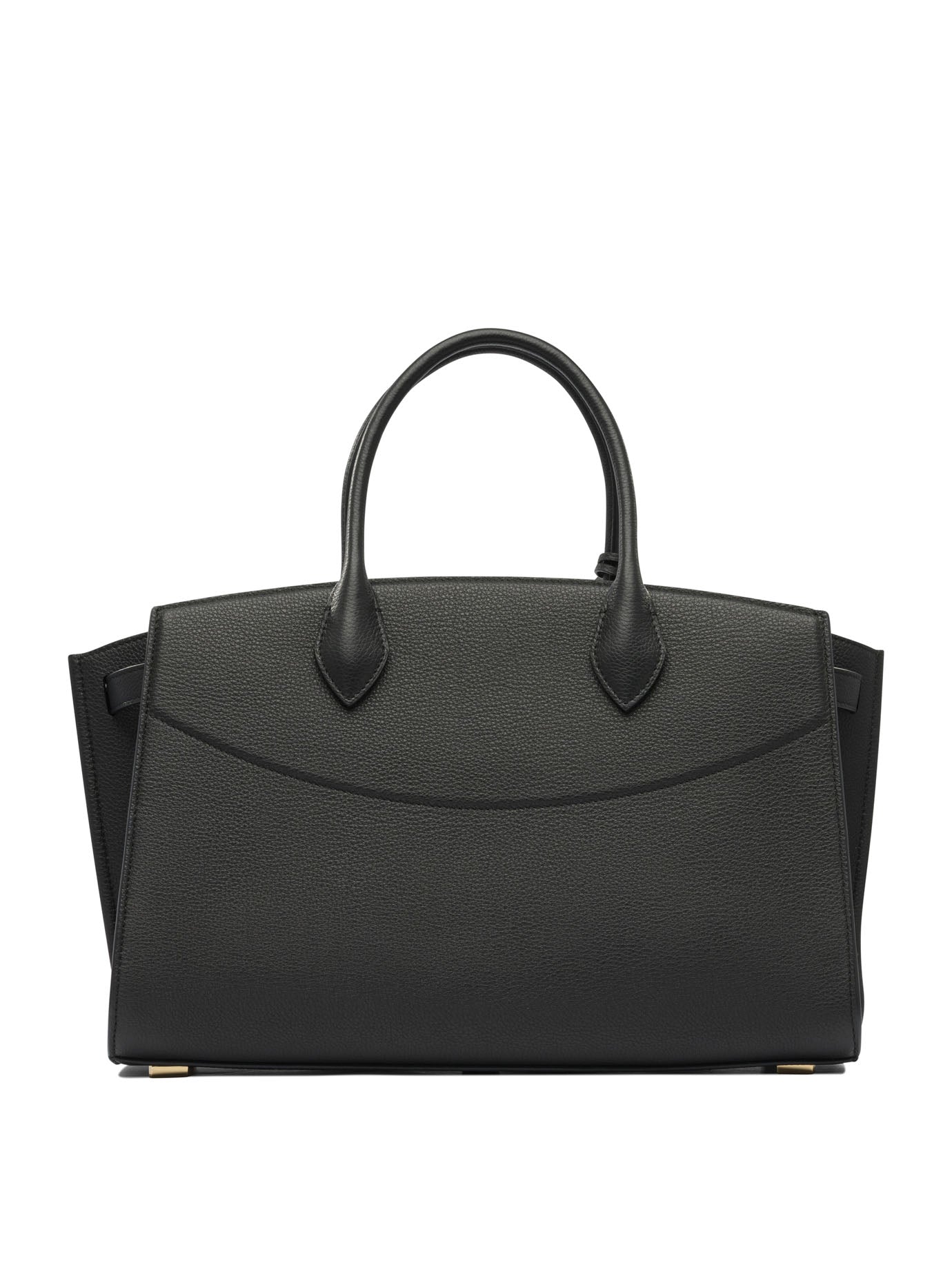 Ferragamo Blackcalf Goat Lining Handbag