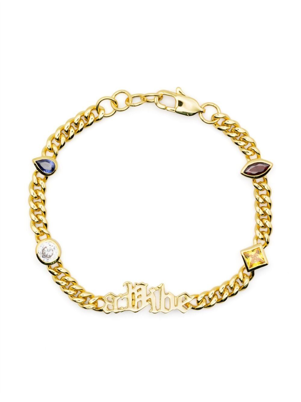 Darkai A Vibe Crystal-embellished Bracelet In Gold