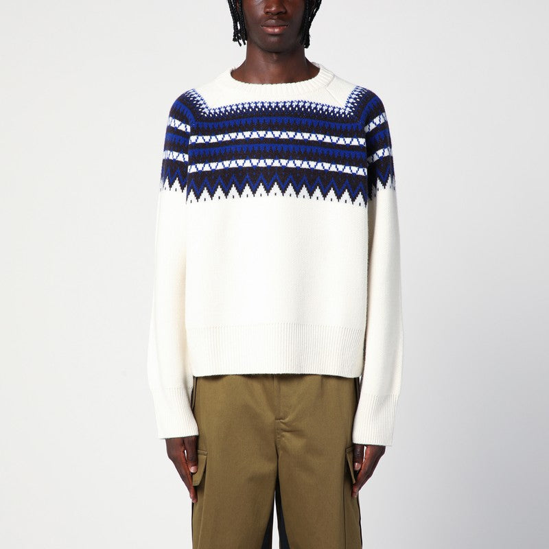 Wales Bonner Fair Isle Crewneck Sweater
