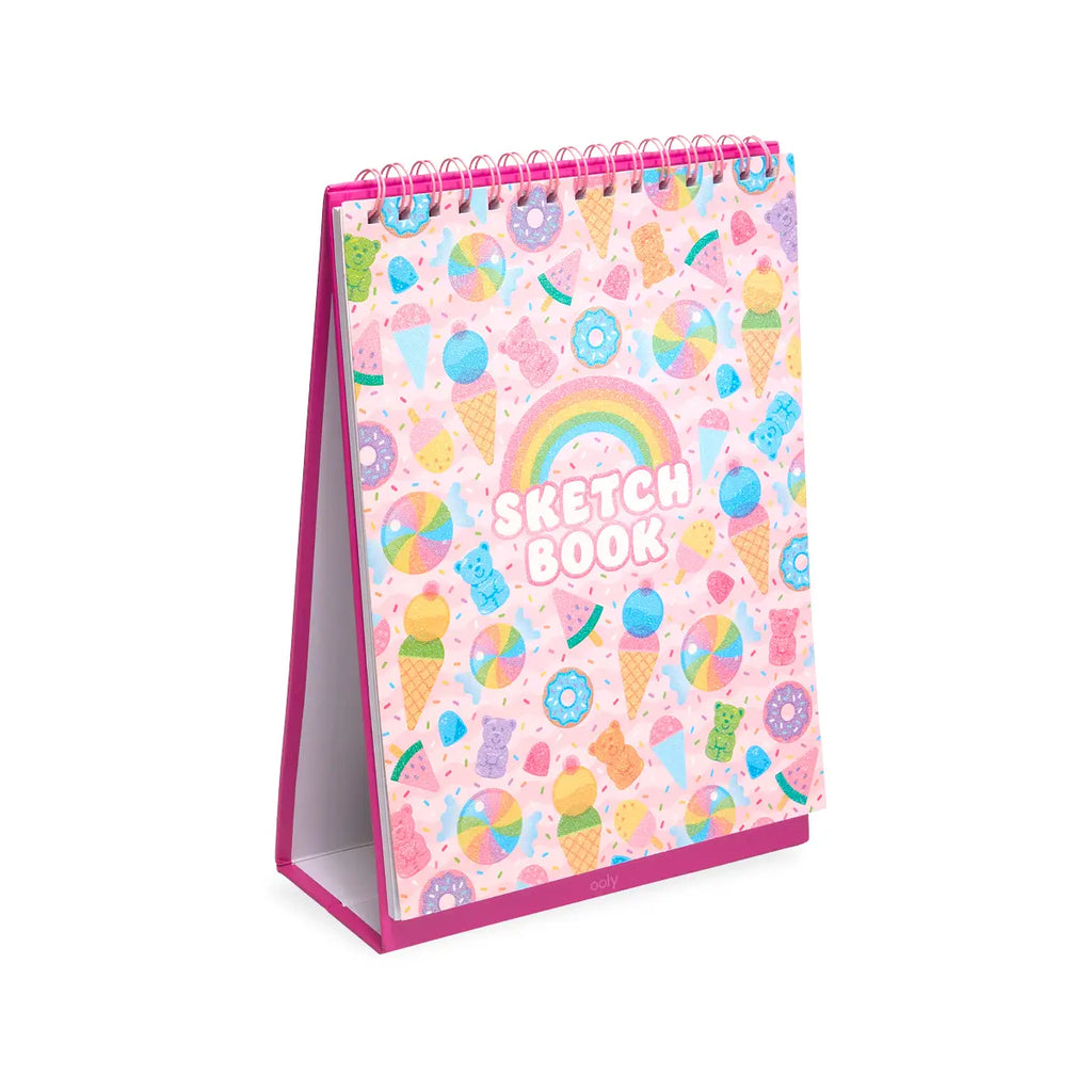 Ooly Draw 'n' Doodle Mini Colored Pencils + Sharpener - Pink - Bibs and Kids  Boutique