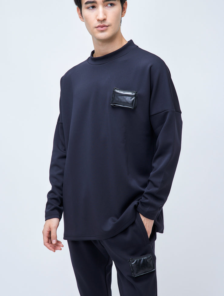 LEATHER POCKET L/S TEE – S.REIMON GOLF