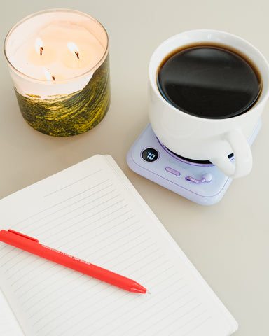 Retro coaster Mug warmer