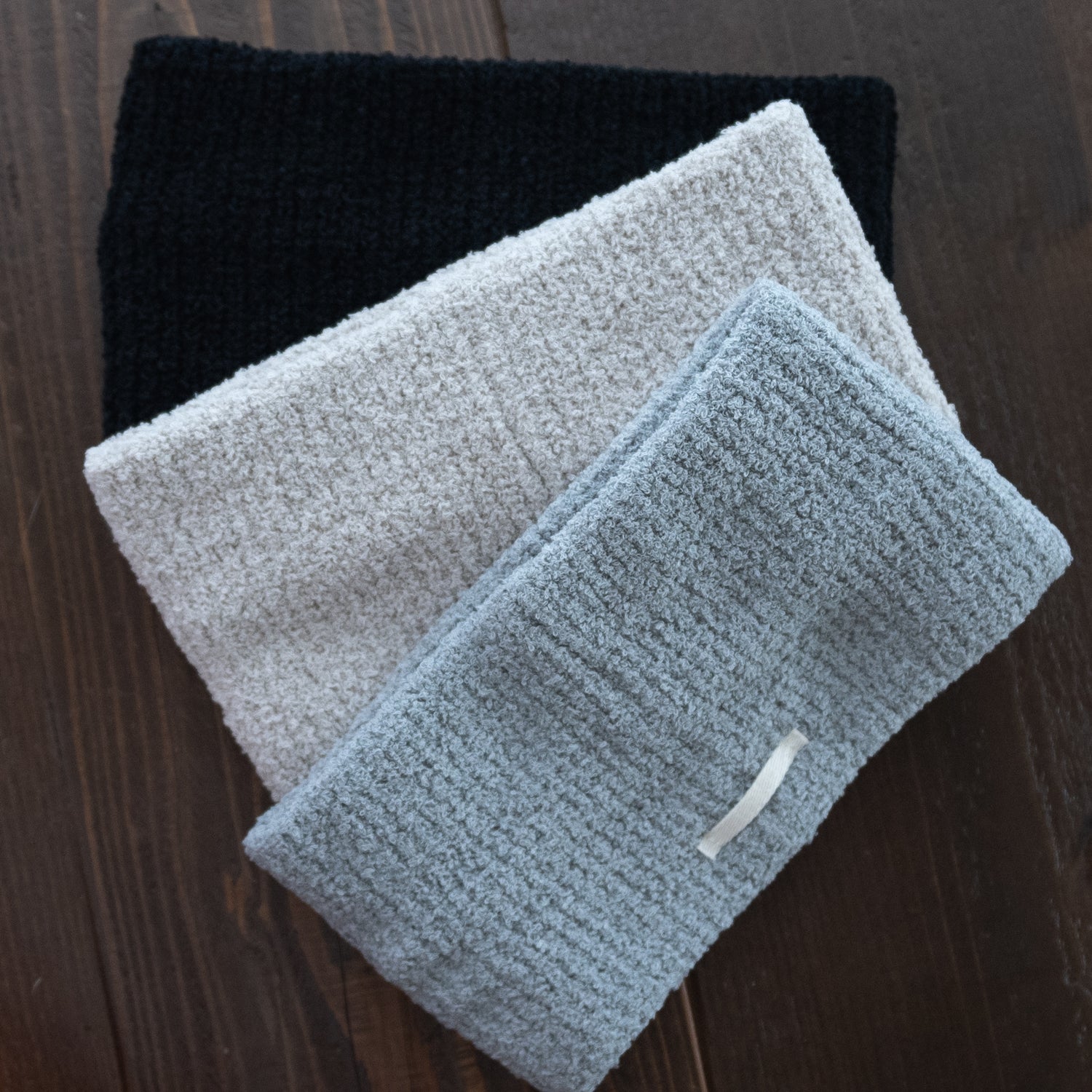 Kinemaキネマknit pile hair band ニットパイルセット-