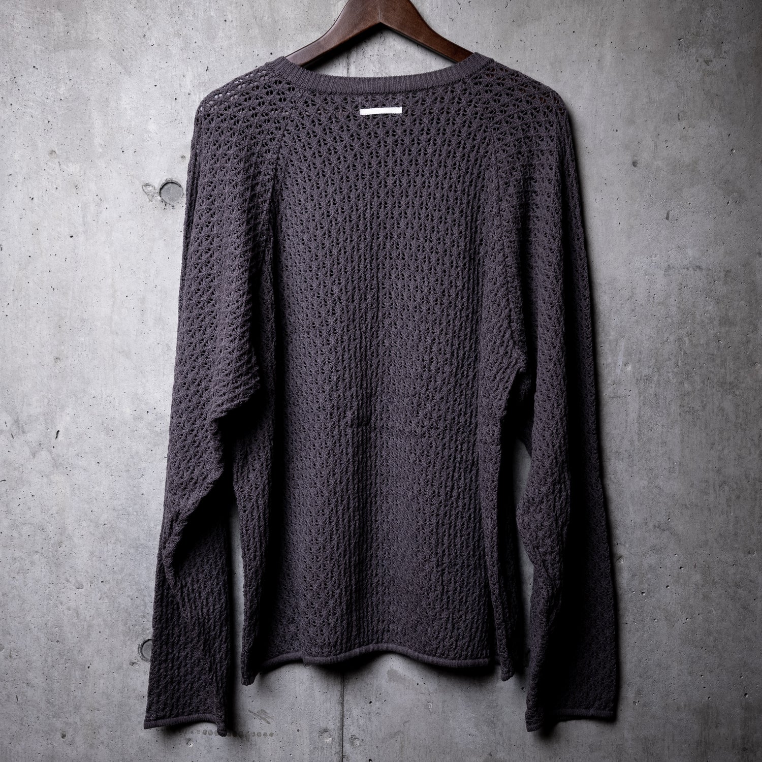 裄丈98kinema「summer knit pullover」グレー・M◇試着のみ