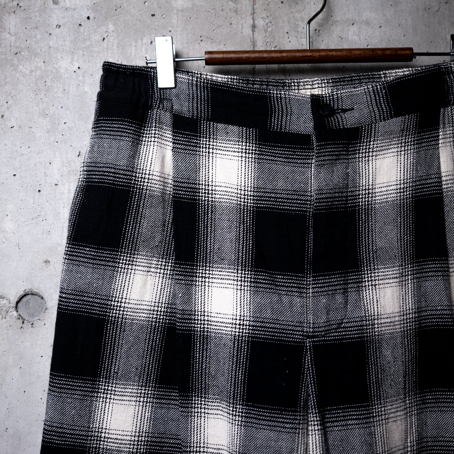 kinema check pajamas pants