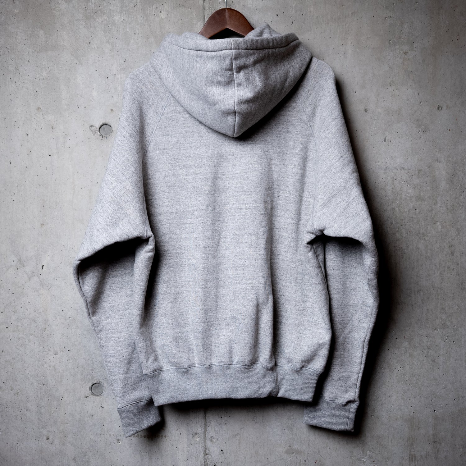 kinema loopwheel knit zip hoodie サイズM-