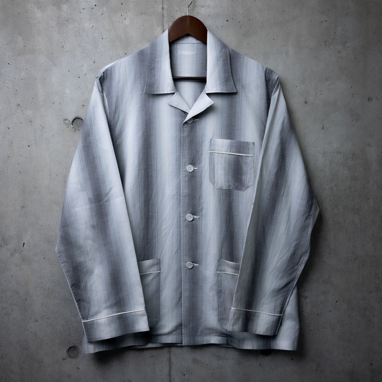 chambray long shirt  シャンブレーロングシャツ　kinemaキネマ