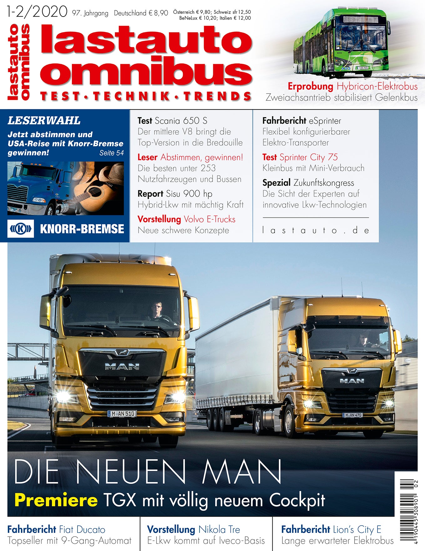 lastauto omnibus 01-02/2020 E-Paper – eurotransport