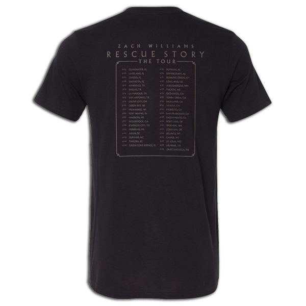2021 Zach Williams Rescue Story Tour Tee – Zach Williams Official ...