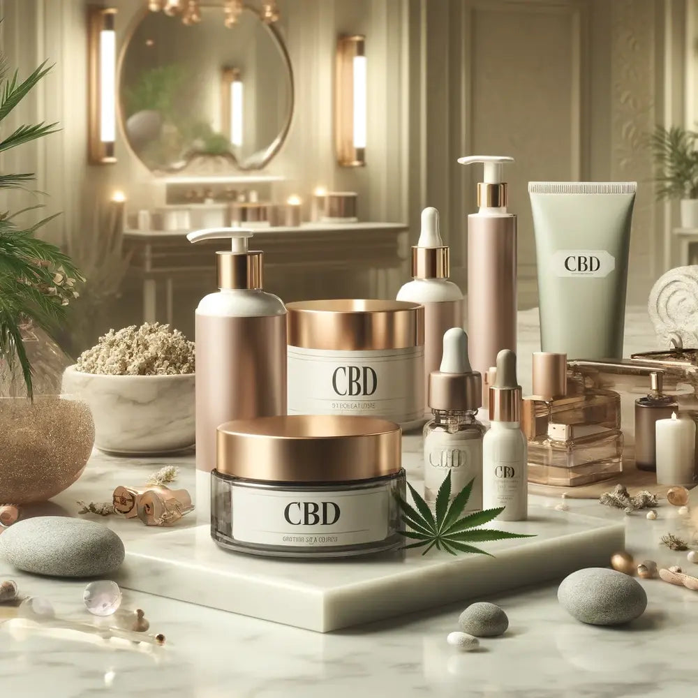 Produits beauté enrichis au CBD