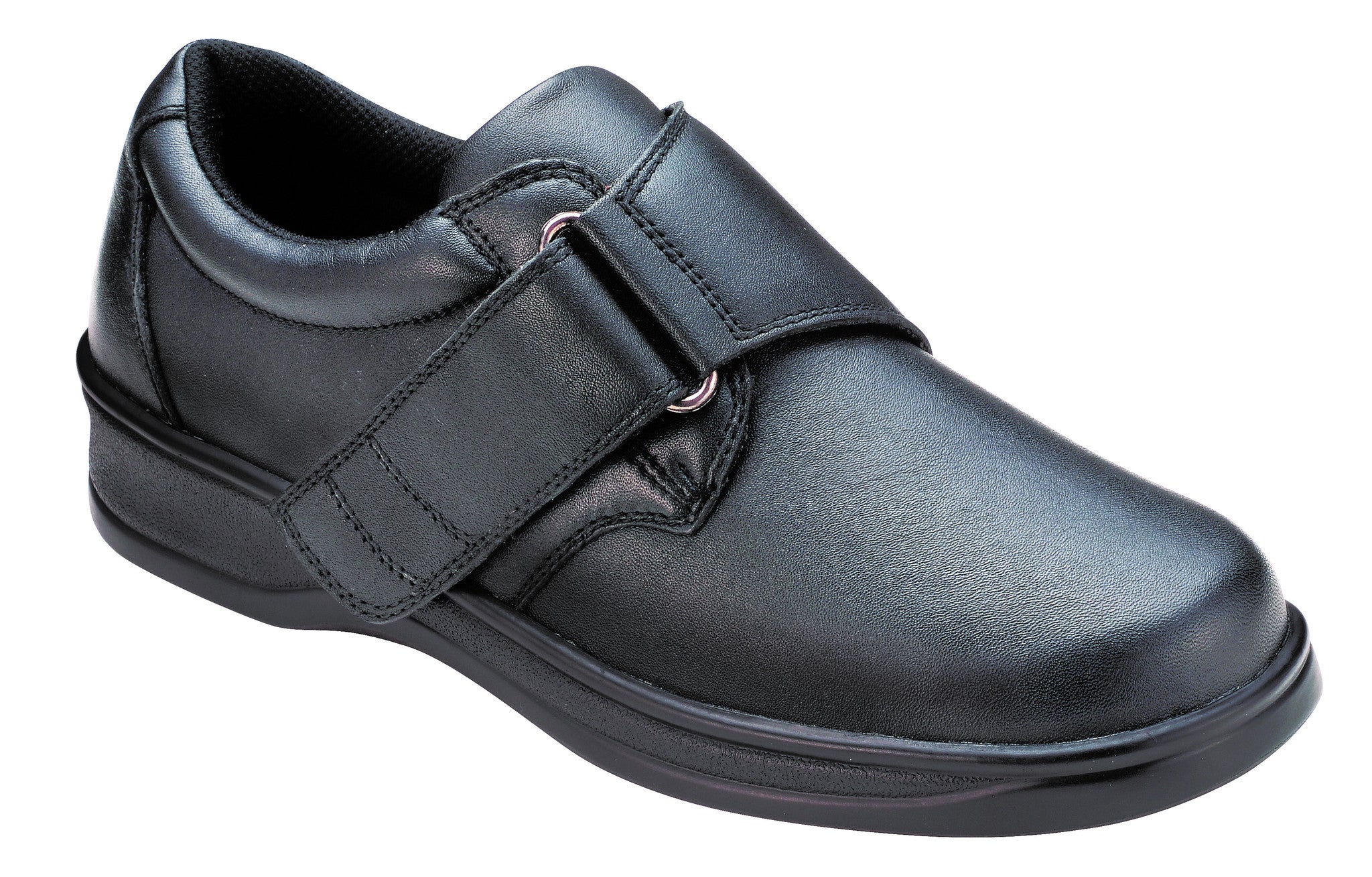 Orthofeet 810 Acadia Women's Comfort Shoe Black | Diabetic Shoes ...