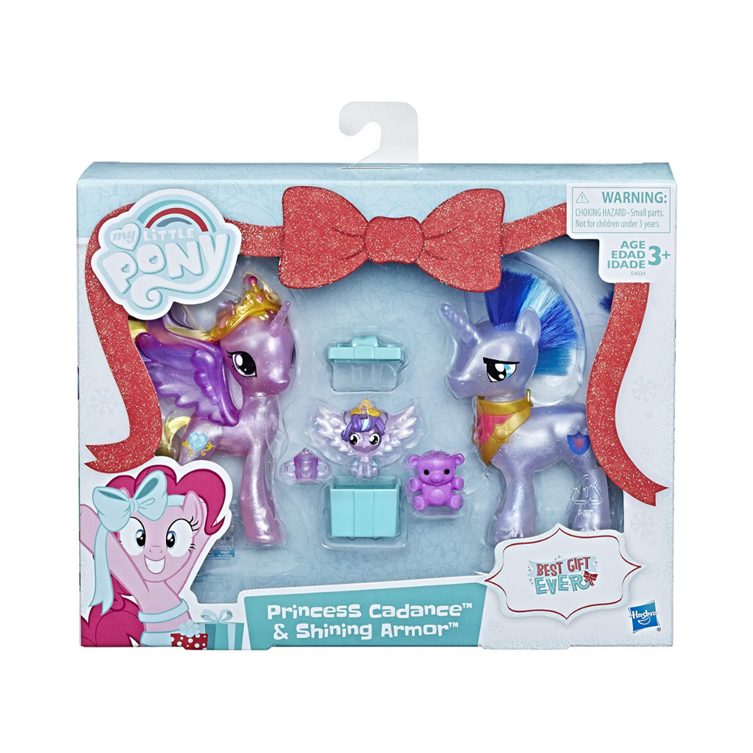 hasbro my little pony friendship is magic shining armor and princess cadence baby