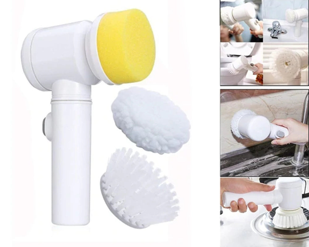 Electric Bathroom Scrubber for Cleaning Tiles, Bathtubs and Kitchen Sinks