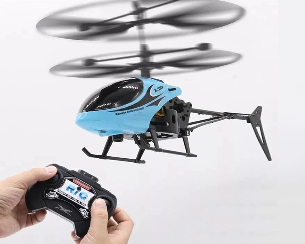 Flying The Mini Remote Control Helicopter