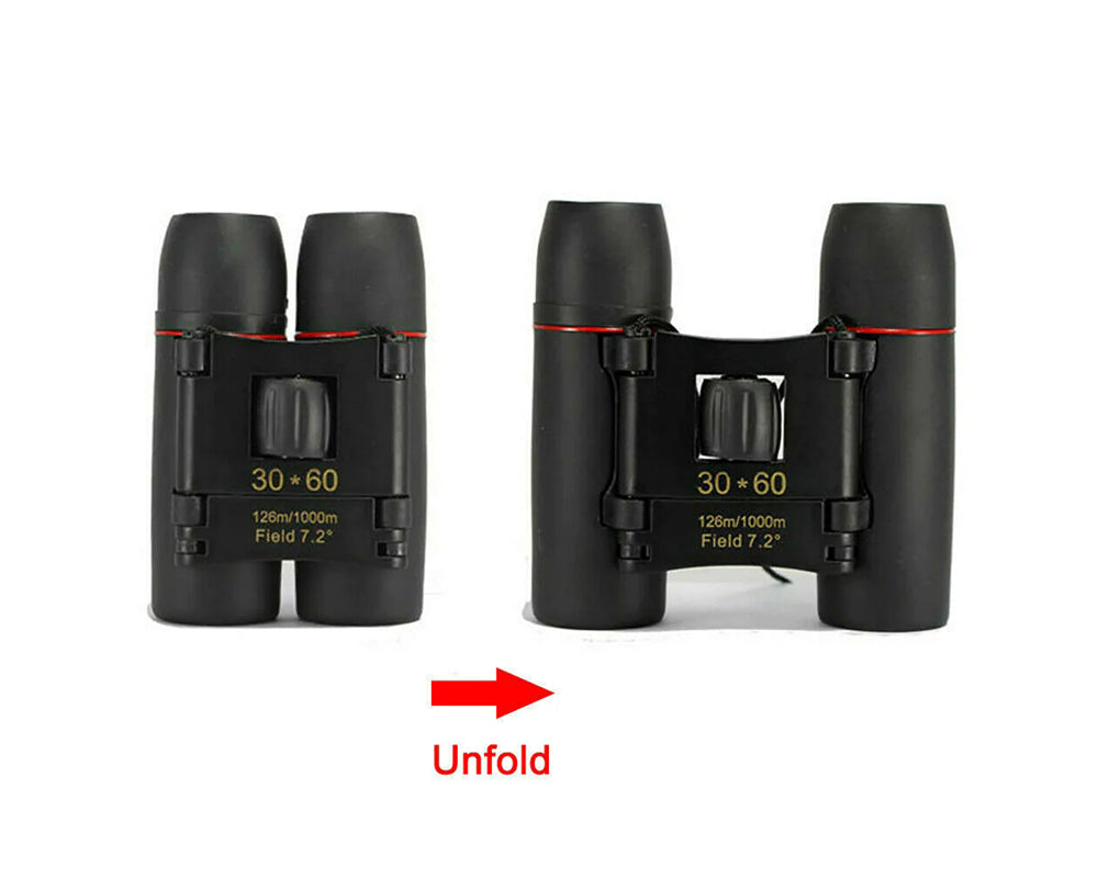 Foldable Travel Binoculars